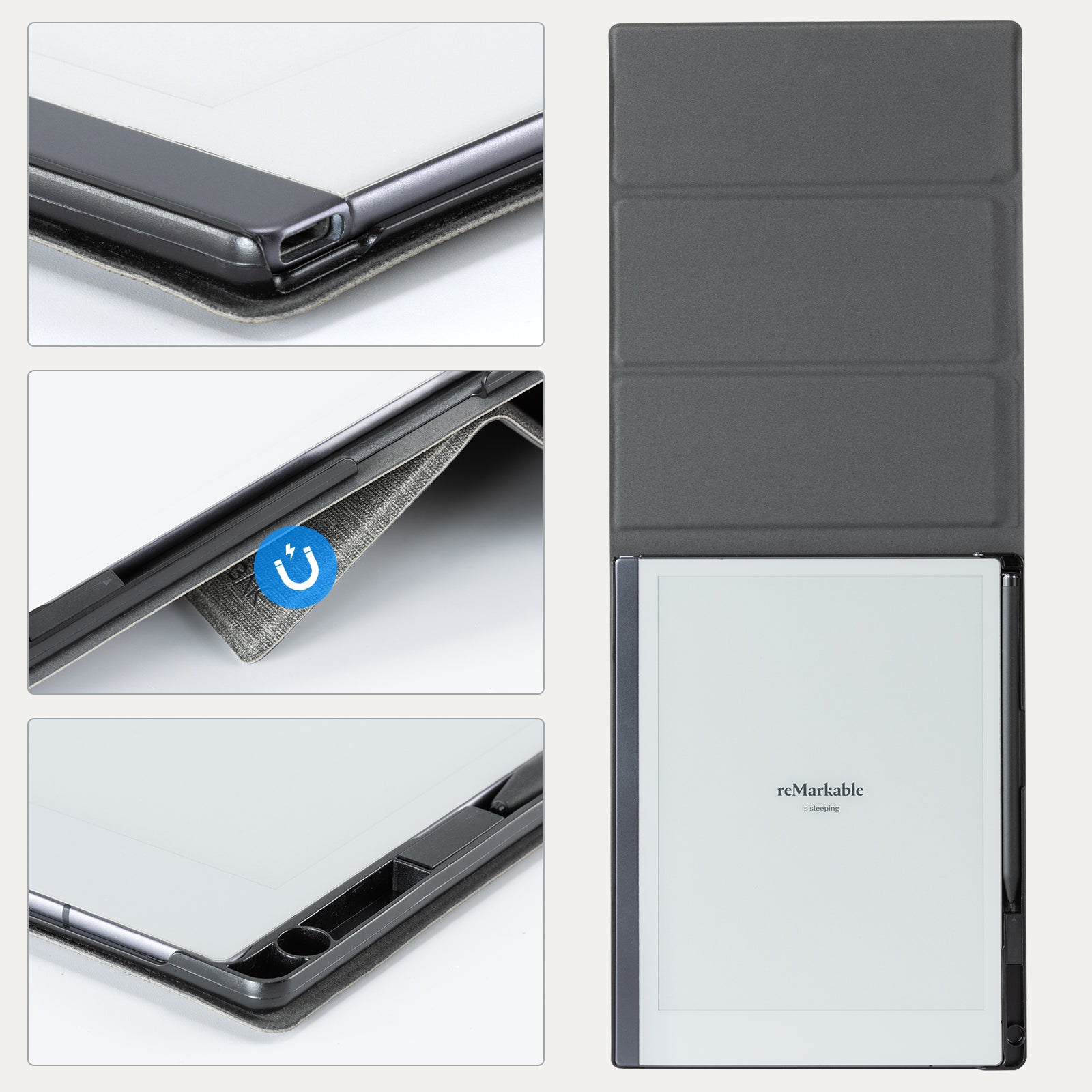 Remarkable 2 Case (2020 released)- Trifold Stand
