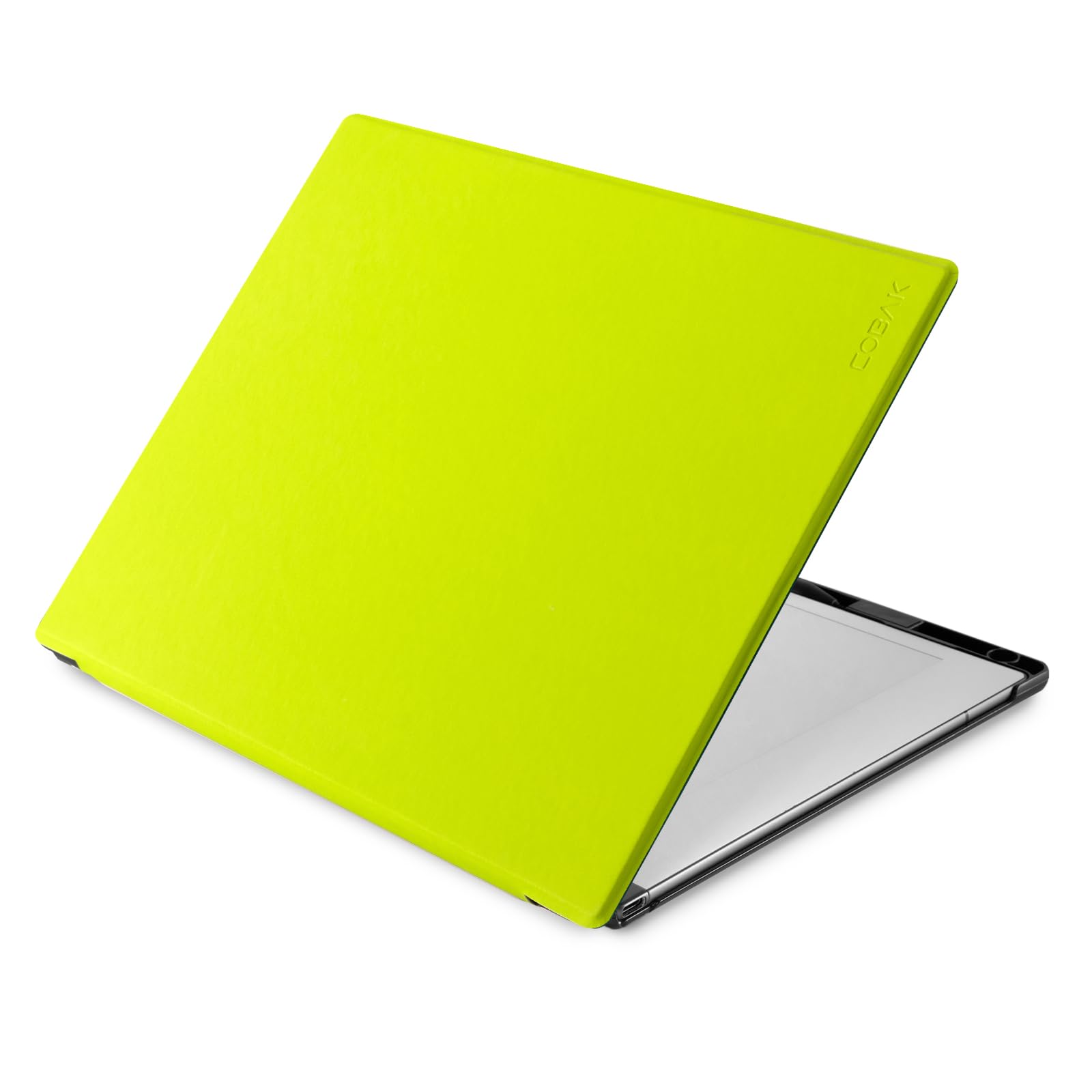 CoBak Case for Remarkable 2 Tablet - Lightweight and Hard Back Shell Protective Book Folio Cover with Built-in Pen Holder - Only for 10.3" 2020 Released (Fluorescent Green)