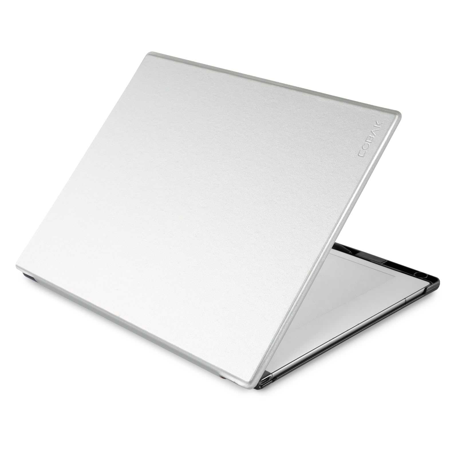 CoBak Case for Remarkable 2 Paper Tablet - Lightweight and Protective Book Folio Cover with Built-in Pen Holder - for 10.3" 2020 Released,Silver