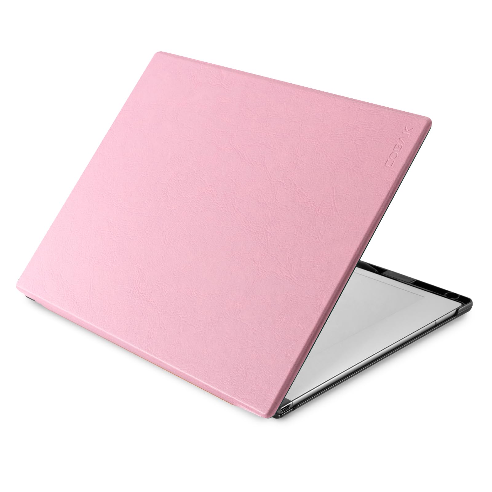 CoBak Case for Remarkable 2 Tablet - Lightweight and Hard Back Shell Protective Book Folio Cover with Built-in Pen Holder - Only for 10.3" 2020 Released (Mist Pink)