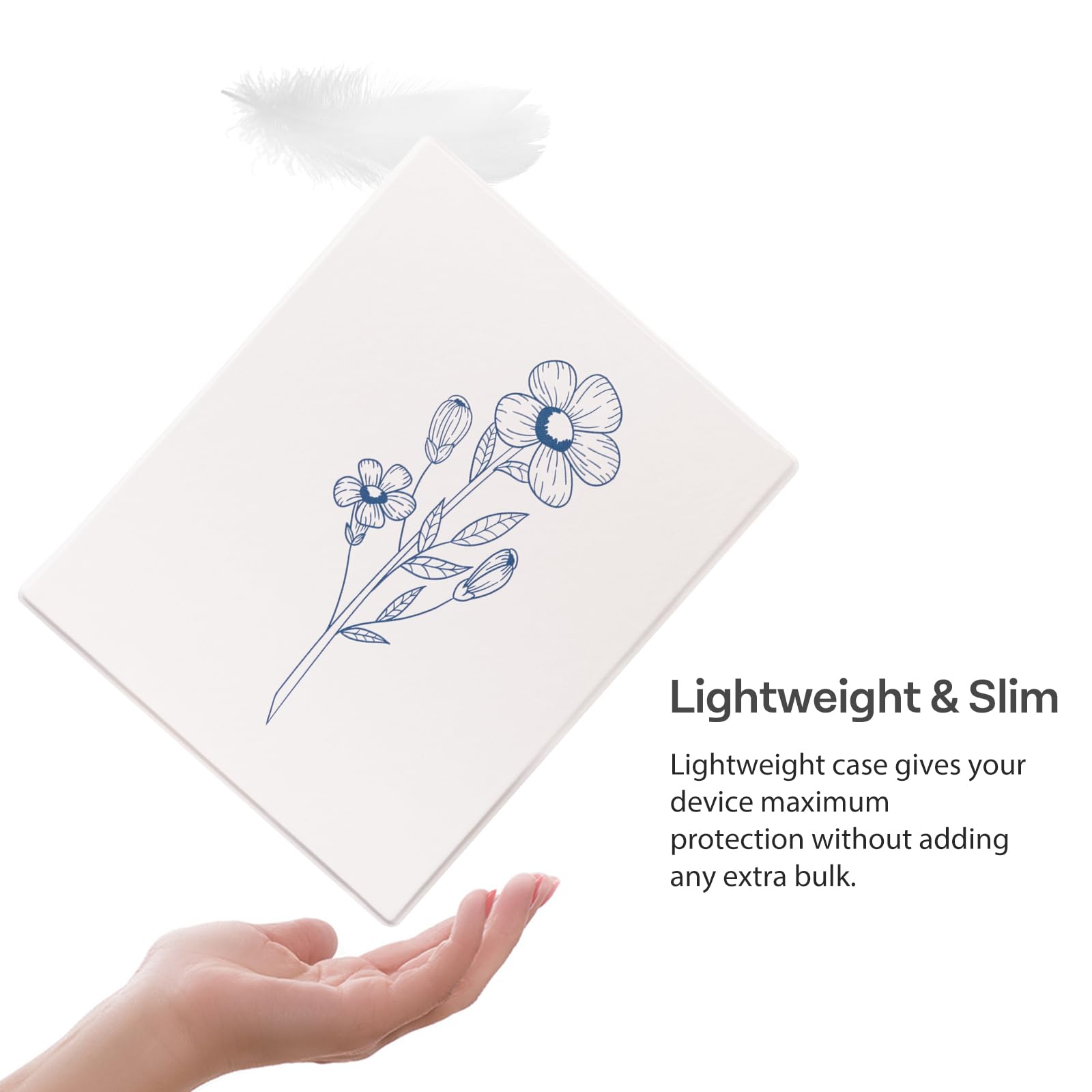 CoBak Case for Remarkable 2 Paper Tablet - Lightweight and Hard Back Shell Protective Book Folio Cover with Built-in Pen Holder - for 10.3" 2020 Released, Si Or Bouq