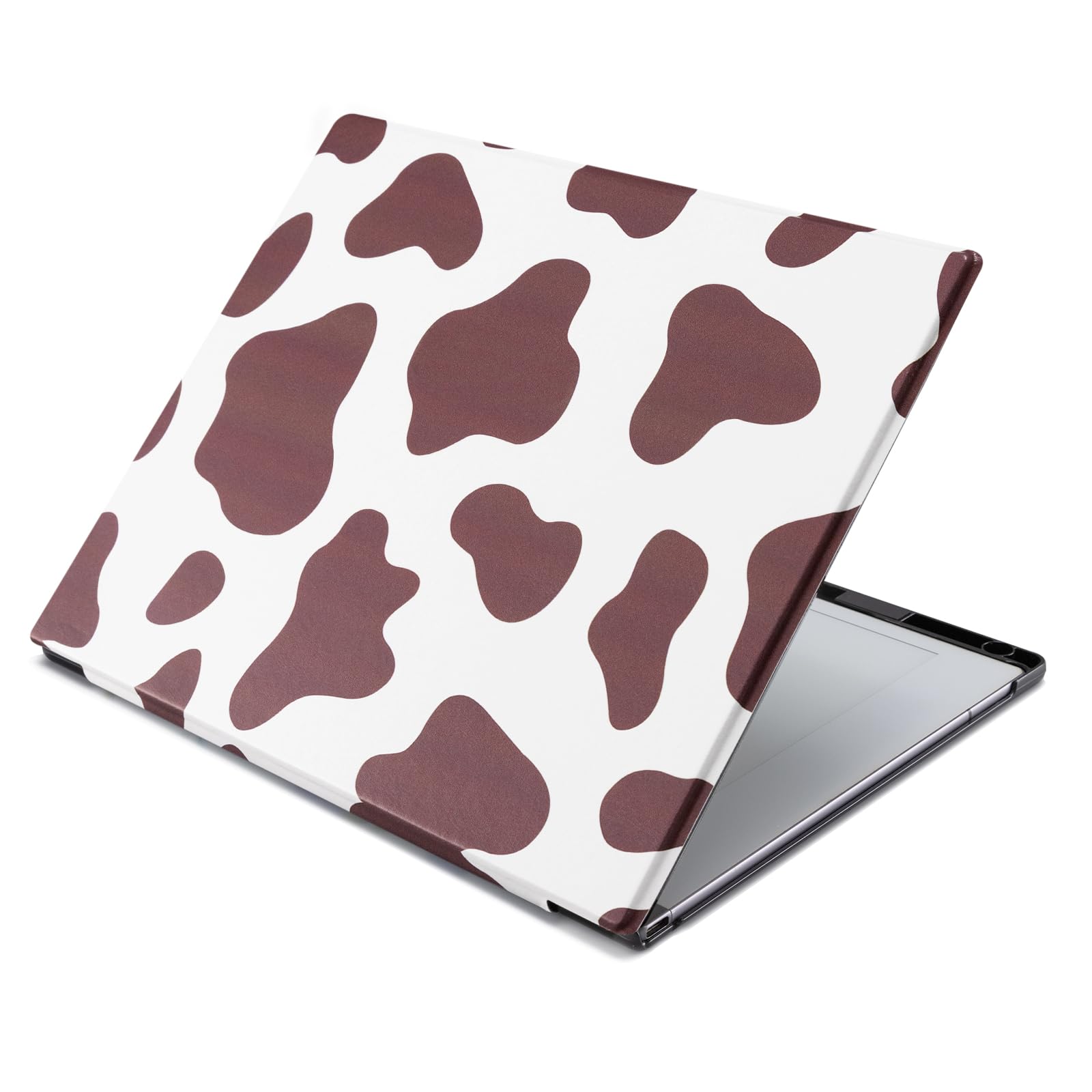 CoBak Case for Remarkable 2 Paper Tablet - Lightweight and Hard Back Shell Protective Book Folio Cover with Built-in Pen Holder - for 10.3" 2020 Released (Brown Cow)