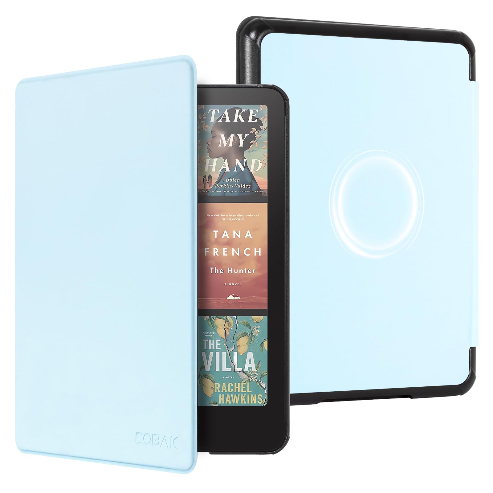 CoBak Magnetic Case for 7" Kindle Paperwhite 12th Gen 2024 and Kindle Colorsoft - Compatible with iPhone MagSafe, for Samsung/Belkin/Anker Wireless Charging Pads, Lightweight, Auto Sleep Wake