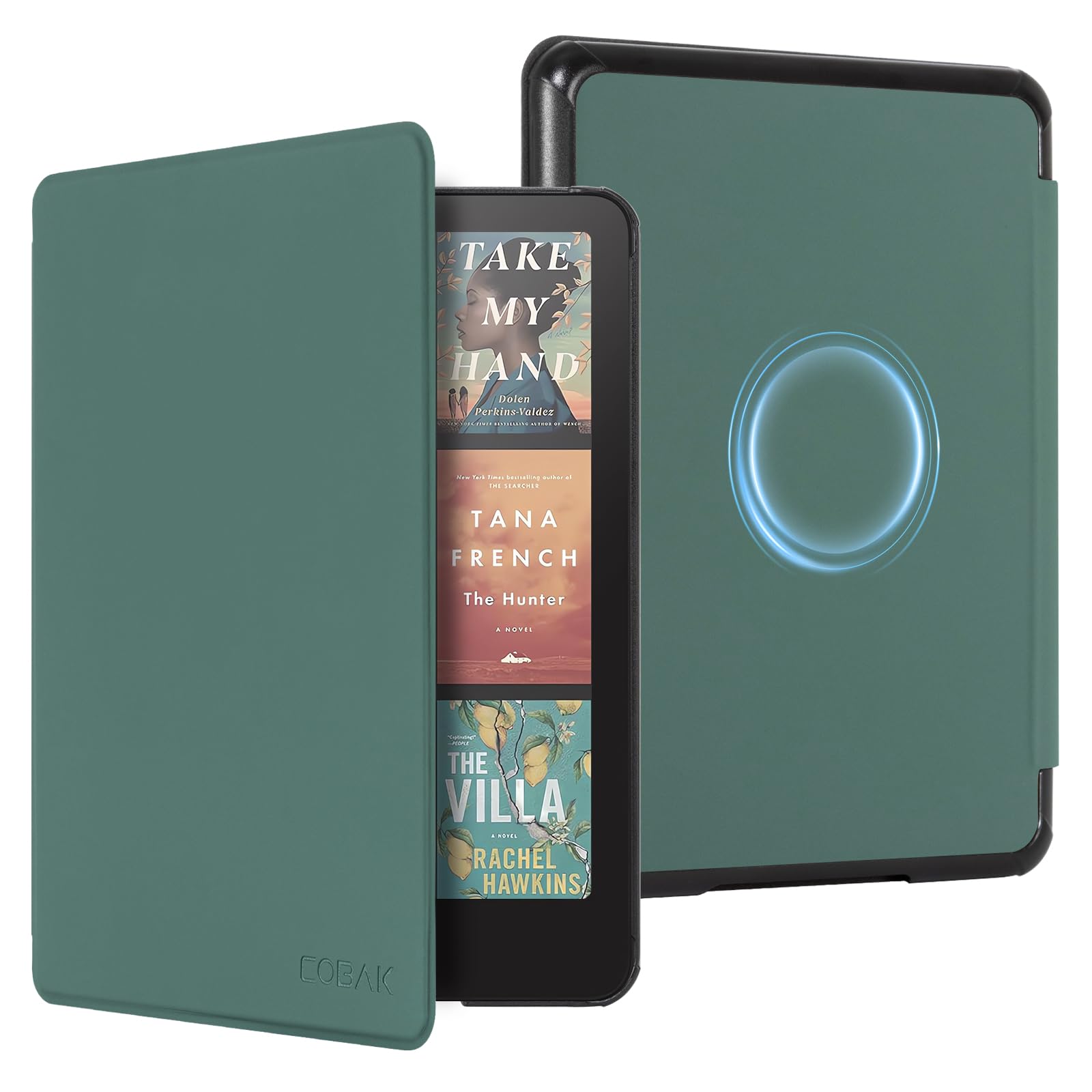 CoBak Magnetic Case for 7" Kindle Paperwhite 12th Gen 2024 and Kindle Colorsoft - Compatible with iPhone MagSafe, for Samsung/Belkin/Anker Wireless Charging Pads, Lightweight, Auto Sleep Wake