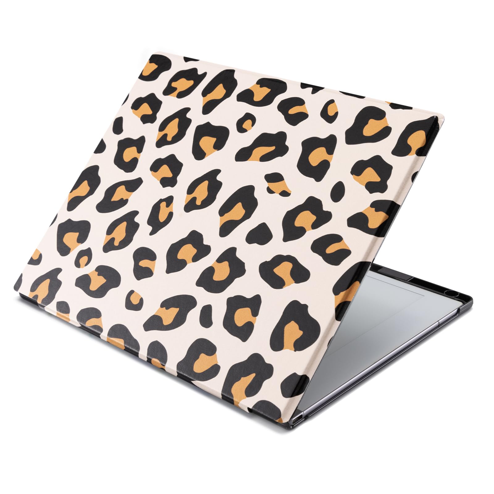 CoBak Case for Remarkable 2 Paper Tablet - Lightweight and Hard Back Shell Protective Book Folio Cover with Built-in Pen Holder - for 10.3" 2020 Released (Leopard)