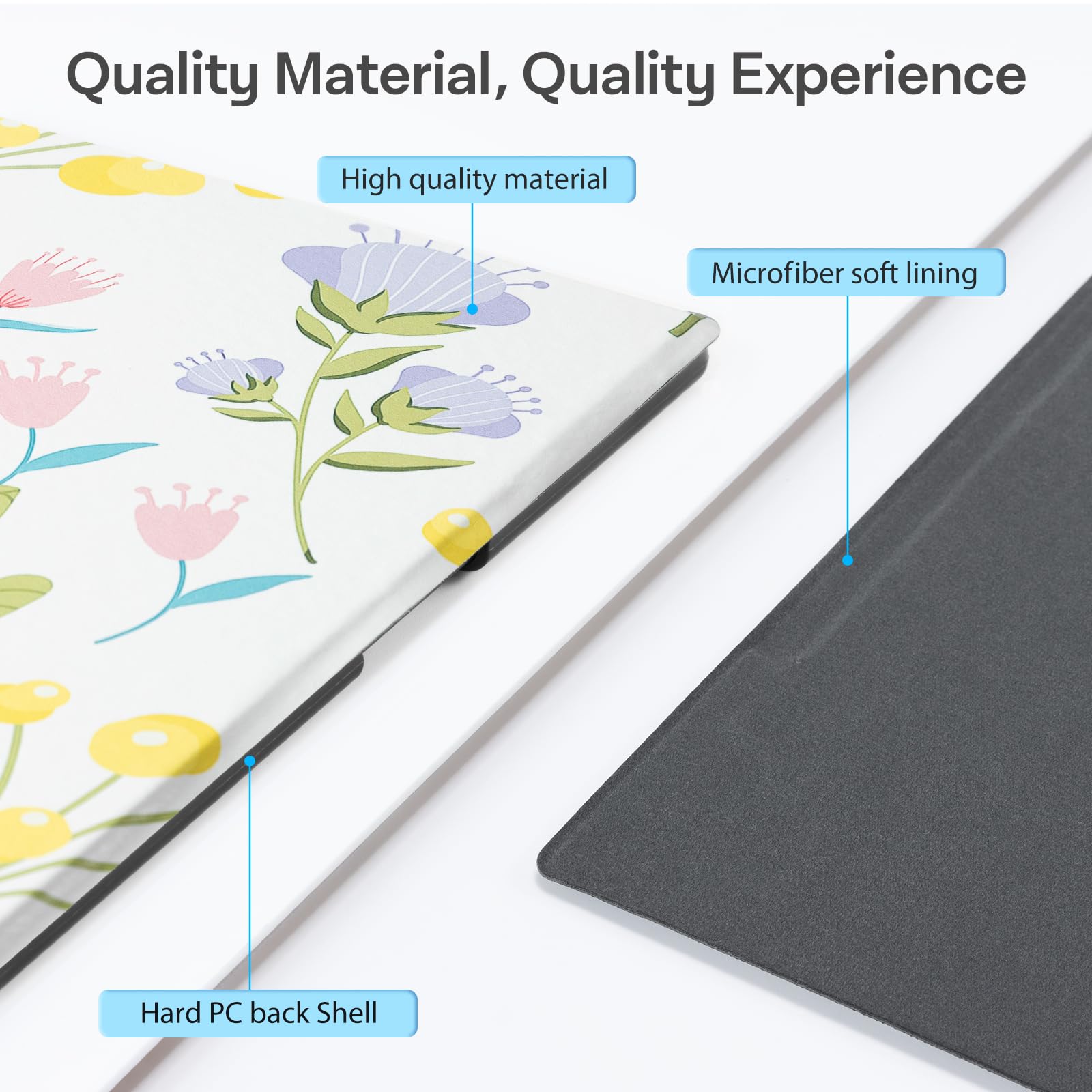 CoBak Case for Remarkable 2 Paper Tablet - Lightweight and Hard Back Shell Protective Book Folio Cover with Built-in Pen Holder - for 10.3" 2020 Released (Lilac)