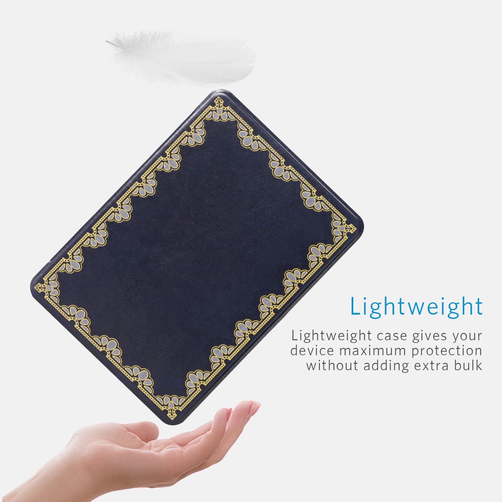 CoBak Magnetic Case for 7" Kindle Paperwhite 12th Gen 2024 and Kindle Colorsoft - Compatible with iPhone MagSafe, for Samsung/Belkin/Anker Wireless Charging Pads, Lightweight, Auto Sleep Wake