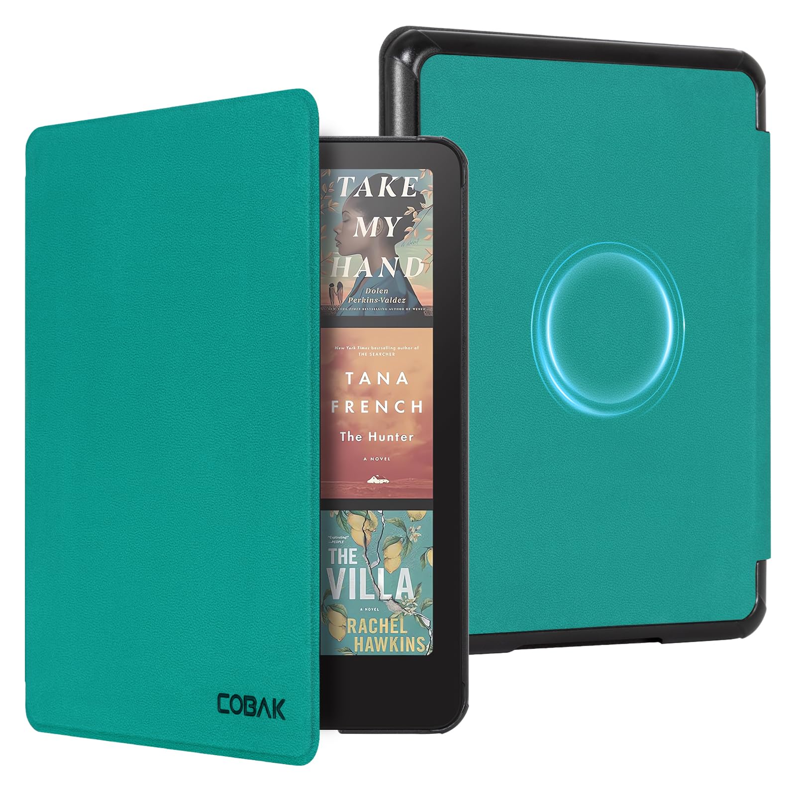 CoBak Magnetic Case for 7" Kindle Paperwhite 12th Gen 2024 and Kindle Colorsoft - Compatible with iPhone MagSafe, for Samsung/Belkin/Anker Wireless Charging Pads, Lightweight, Auto Sleep Wake