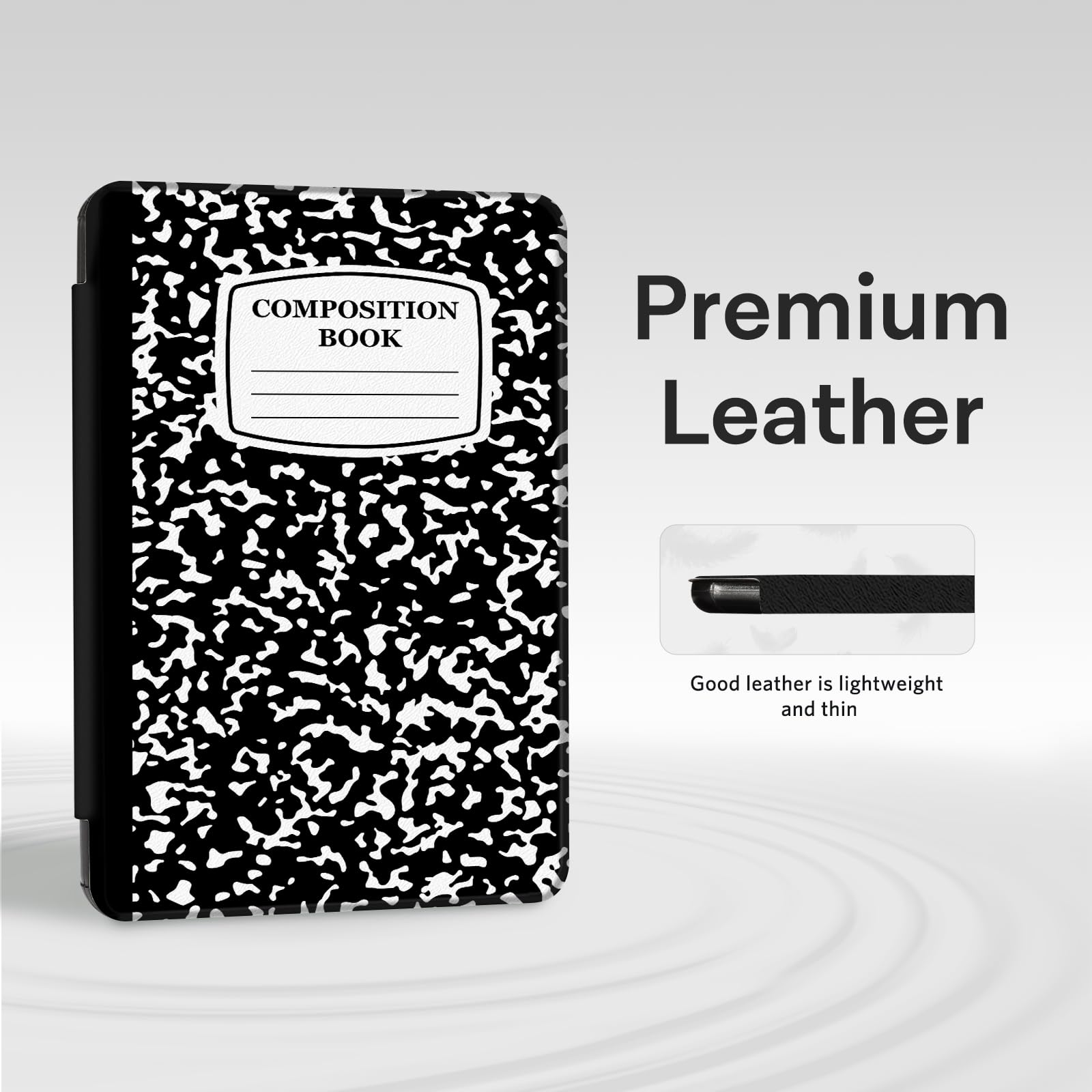 CoBak Case with Fold-Back Magnetic Cover for 7" Kindle Paperwhite 12th Gen 2024 and Kindle Colorsoft - for PopSockets Grip, Compatible with iPhone MagSafe and Anker Wireless Charging Pads, Auto Wake