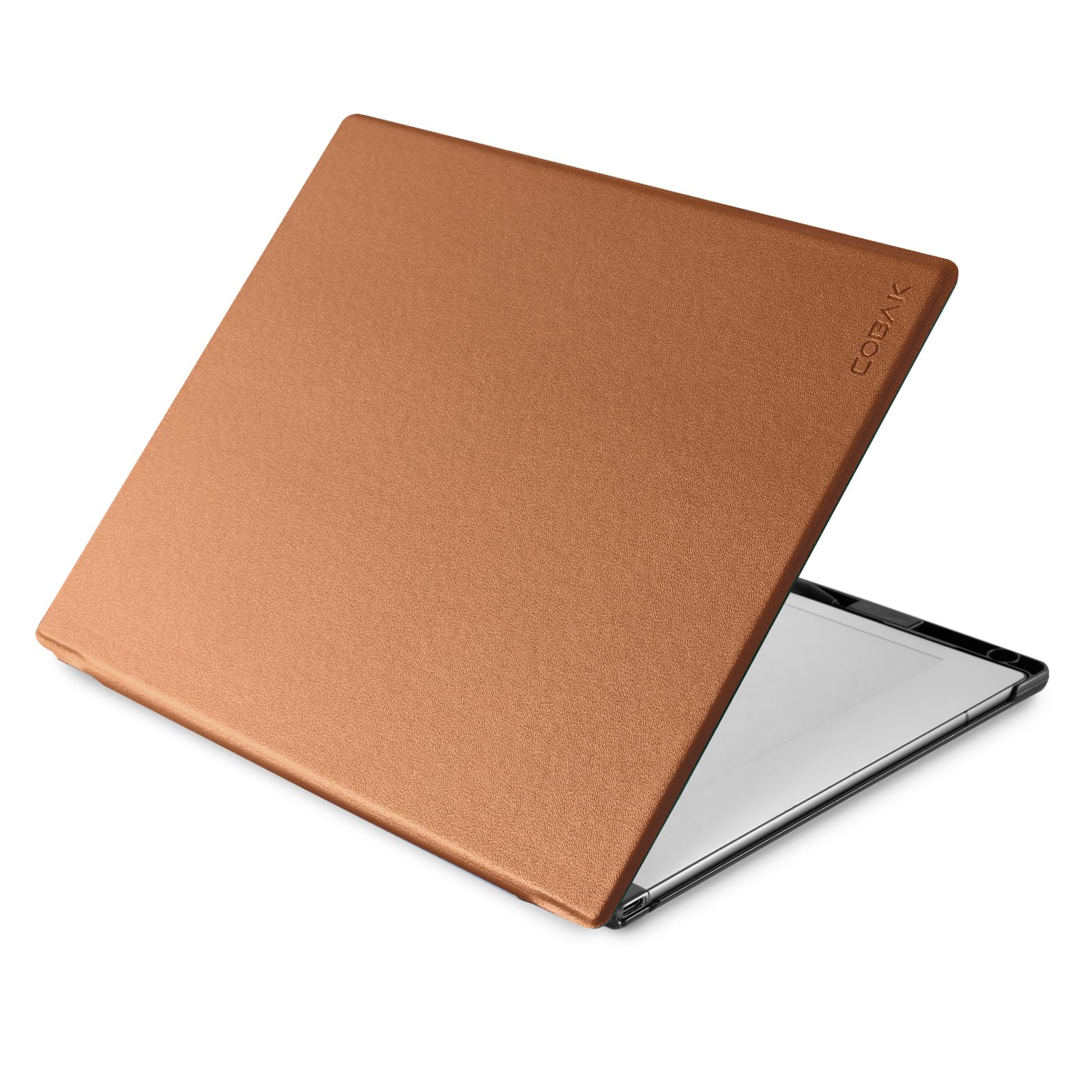 CoBak Case for Remarkable 2 Tablet - Lightweight and Hard Back Shell Protective Book Folio Cover with Built-in Pen Holder - Only for 10.3" 2020 Released (Earth Tone)