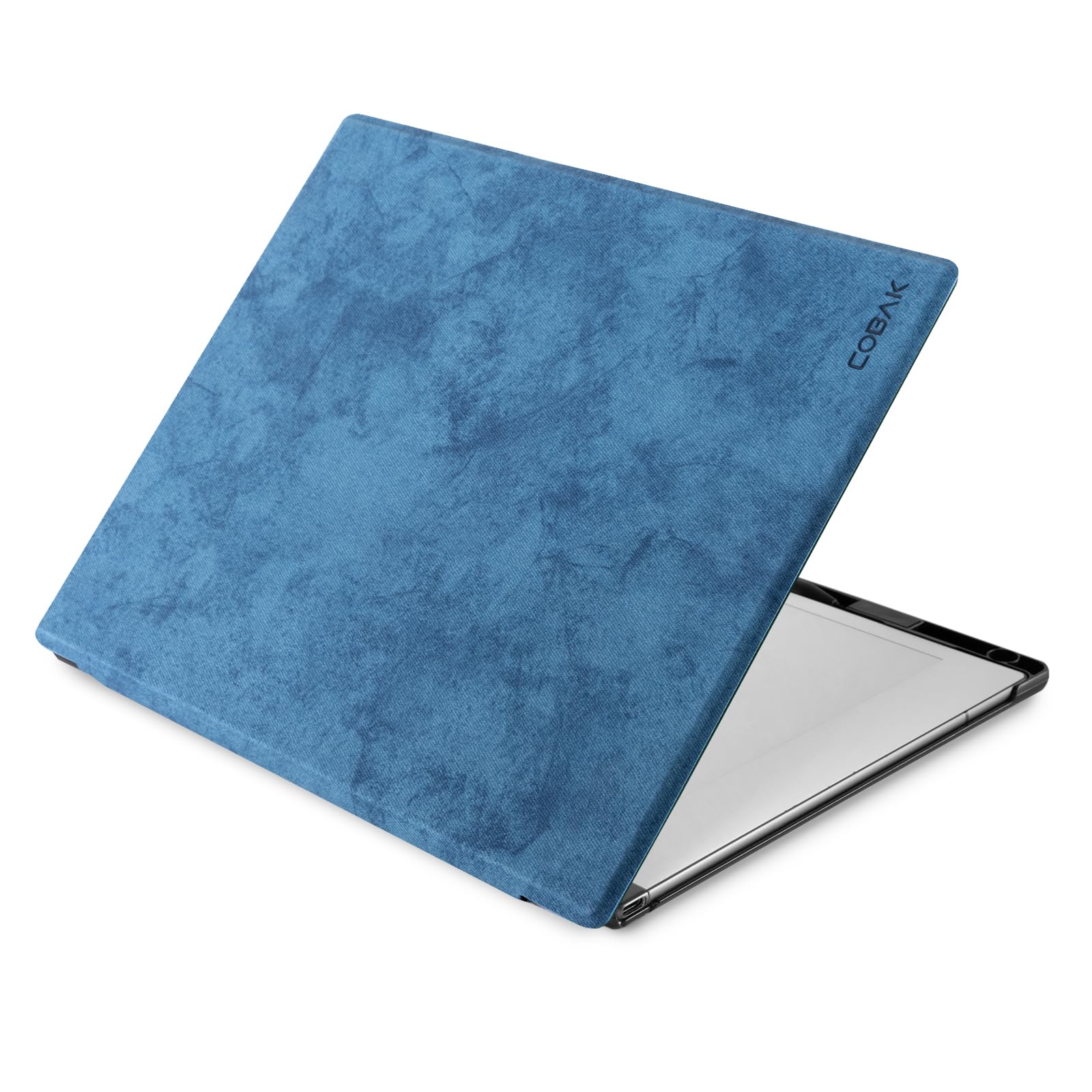 CoBak Case for Remarkable 2 Tablet - Lightweight and Hard Back Shell Protective Book Folio Cover with Built-in Pen Holder - Only for 10.3" 2020 Released (Blue)