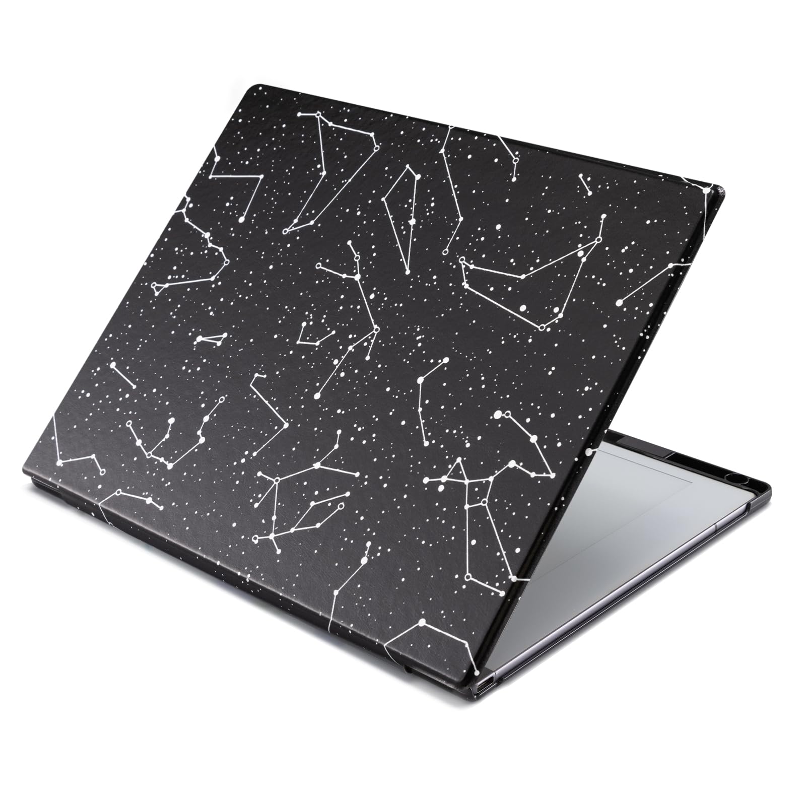 CoBak Case for Remarkable 2 Paper Tablet - Lightweight and Hard Back Shell Protective Book Folio Cover with Built-in Pen Holder - for 10.3" 2020 Released (Black Constell)