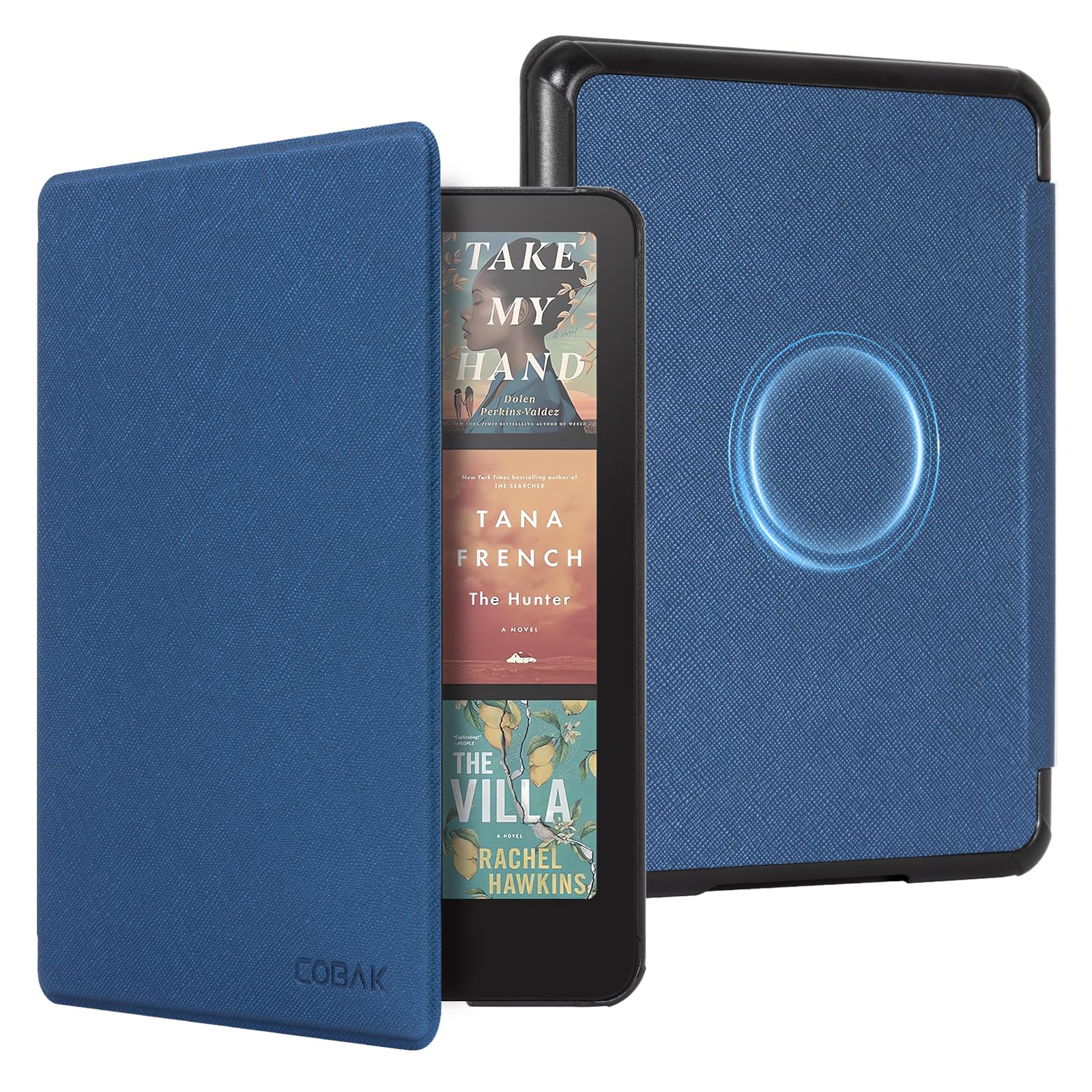 CoBak Magnetic Case for 7" Kindle Paperwhite 12th Gen 2024 and Kindle Colorsoft - Compatible with iPhone MagSafe, for Samsung/Belkin/Anker Wireless Charging Pads, Lightweight, Auto Sleep Wake
