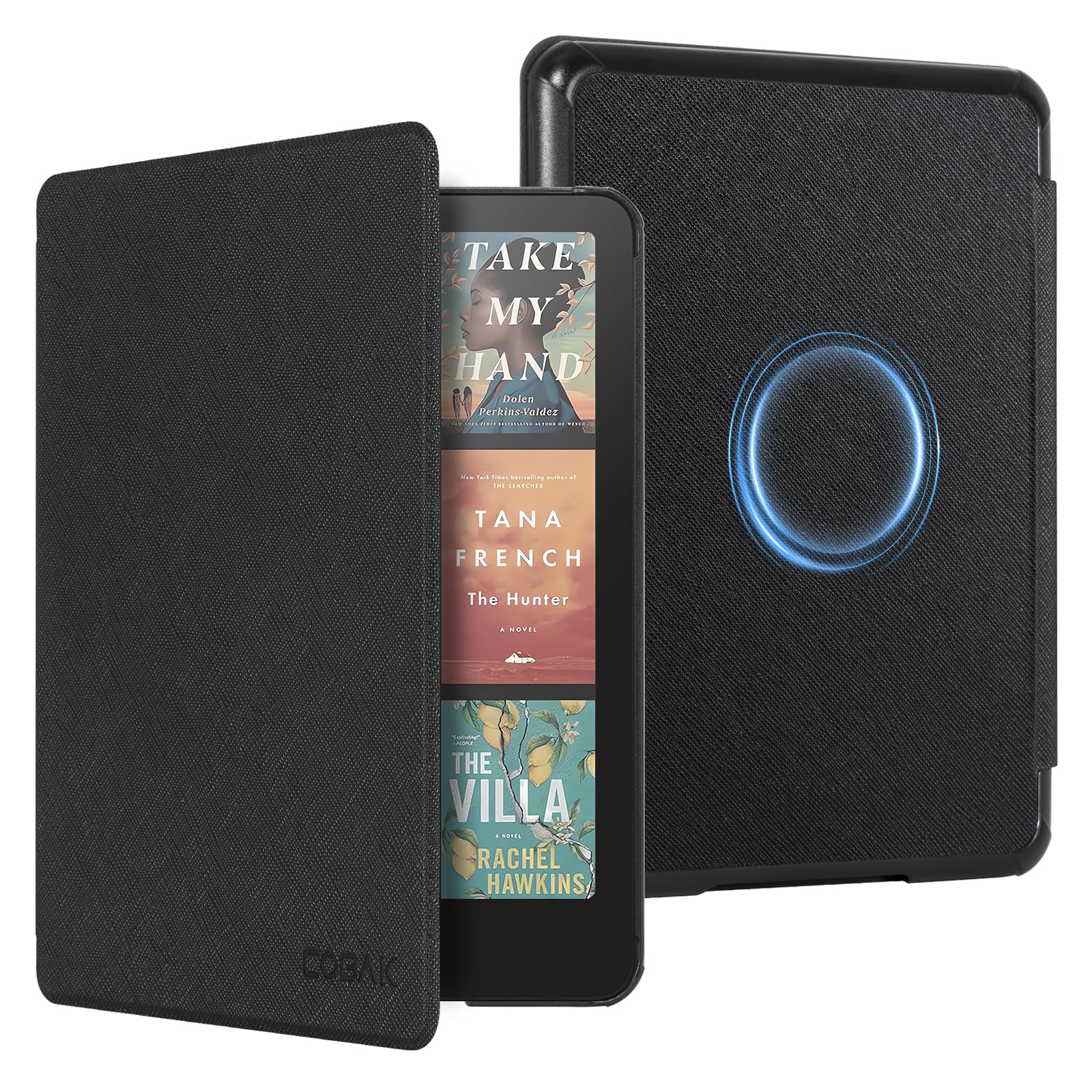 CoBak Magnetic Case for 7" Kindle Paperwhite 12th Gen 2024 and Kindle Colorsoft - Compatible with iPhone MagSafe, for Samsung/Belkin/Anker Wireless Charging Pads, Lightweight, Auto Sleep Wake